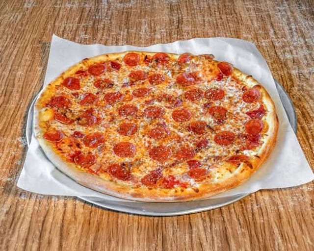 Meat Lovers Sicilian Pizza.